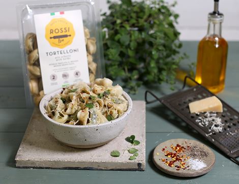 Tortelloni with Herbs, Organic, Rossi (250g)