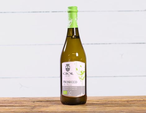 Giol Prosecco, No Added Sulphur, 2017, Organic (75cl)