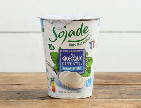 greek style soya yogurt alternative sojade