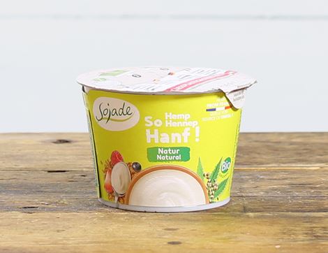 Natural Hemp Yogurt, Organic, Sojade (250g)