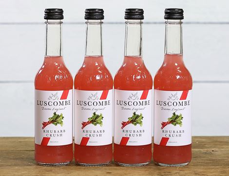 Rhubarb Crush, Organic, Luscombe (4 x 270ml)