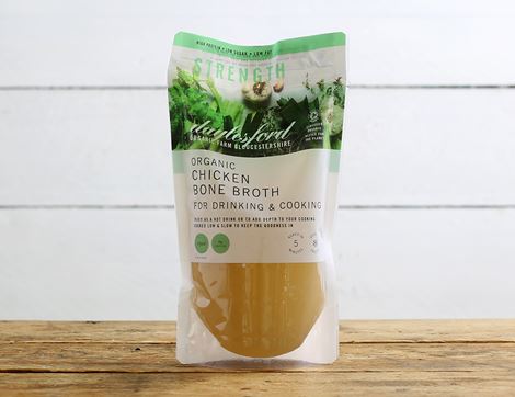 Chicken Bone Broth, Organic, Daylesford (500ml)