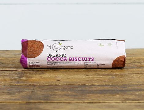 Cocoa Biscuits, Organic, Mr Organic (250g)