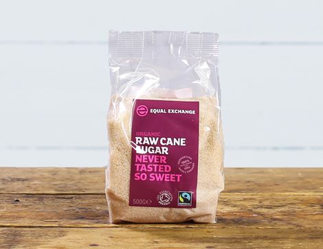 Raw Cane Sugar, Organic & Fairtrade, Equal Exchange (500g)