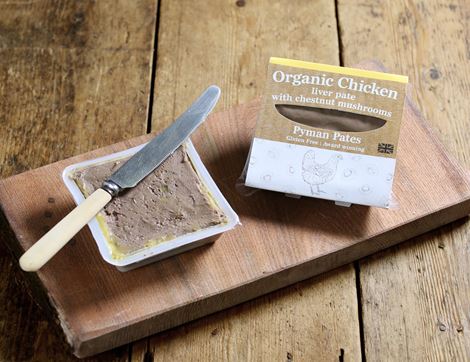 clicken liver pate with chestnut mushrooms pyman pates