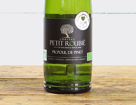 Petit Roubie Picpoul de Pinet, Organic, 2019 (75cl)