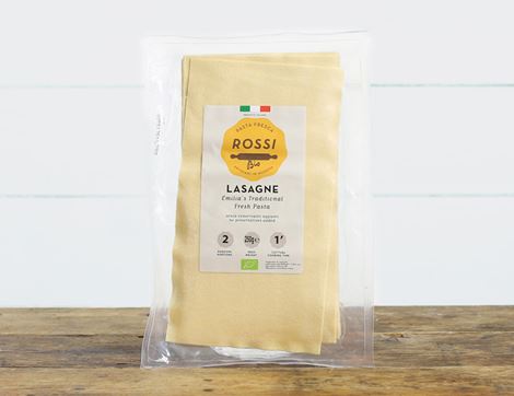 Egg Lasagne Sheets, Organic, Rossi (250g)