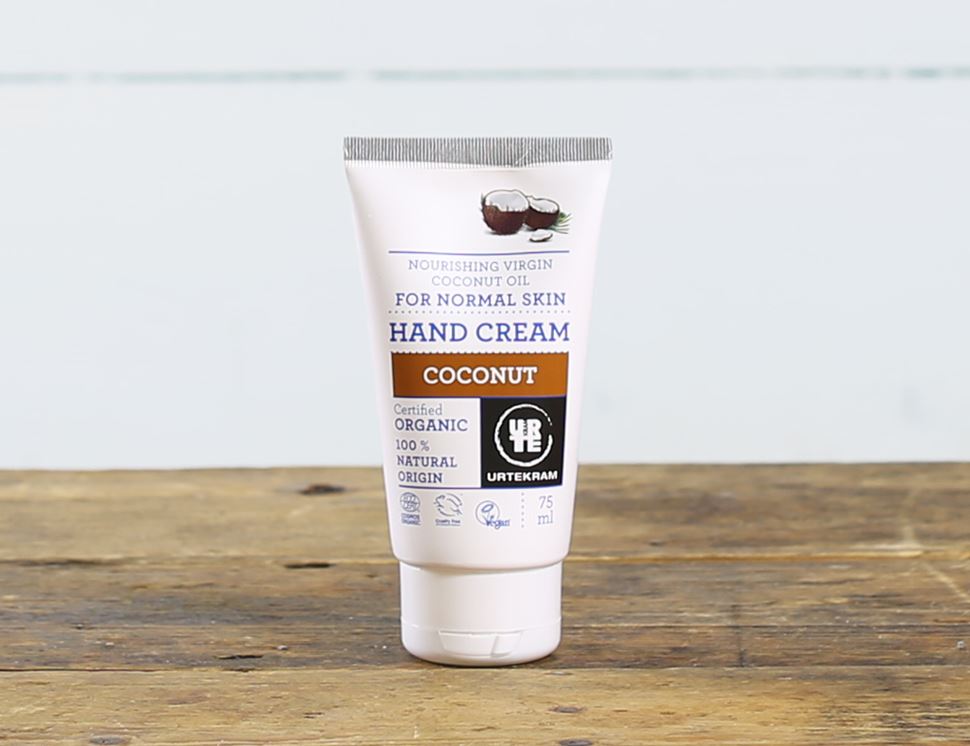 Coconut Hand Cream Organic Urtekram 75ml 