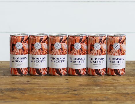 Thomson & Scott Sparkler Rosé, Organic (6 x 200ml)