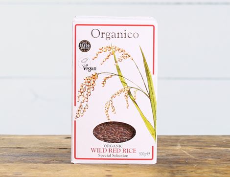 Wild Red Rice, Organic, Organico (500g)
