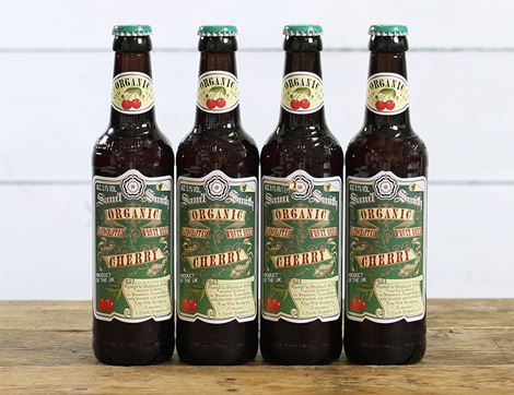 Cherry Fruit Beer, Organic, Samuel Smith's (4 x 335ml)