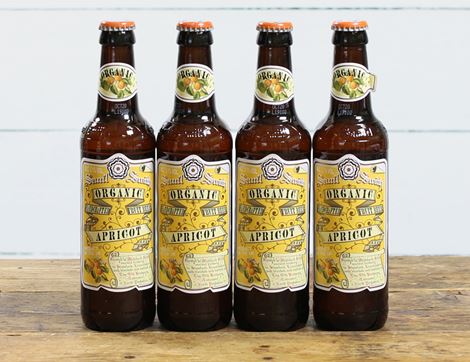 Apricot Fruit Beer, Organic, Samuel Smith's (4 x 335ml)