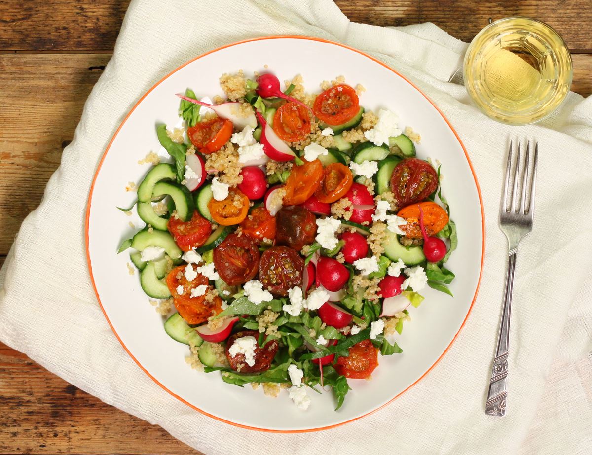 Roast Tomato & Ricotta Salad