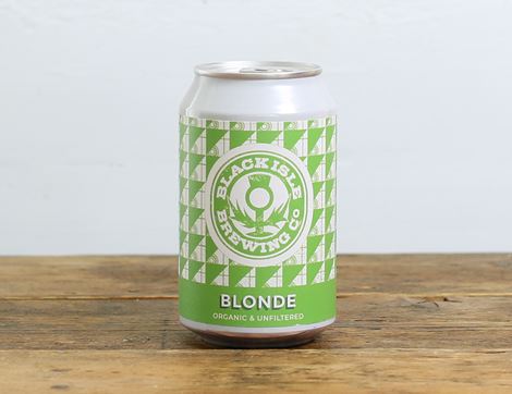 organic blonde beer black isle brewery