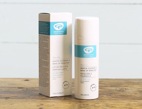 organic gentle cleanse & make up remover organic green people
