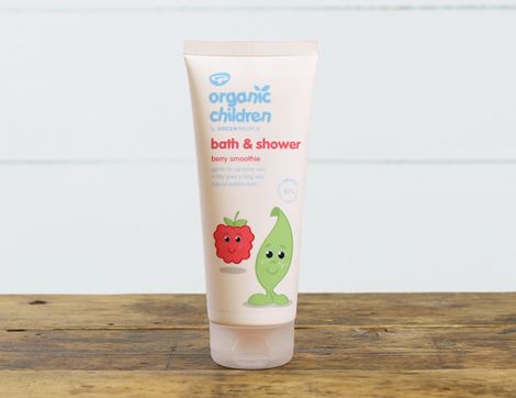 Kids Bath & Shower, Berry Smoothie, Organic, Green People (200ml) 