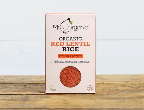 Italian Red Lentil Rice, Organic, Mr Organic (250g)