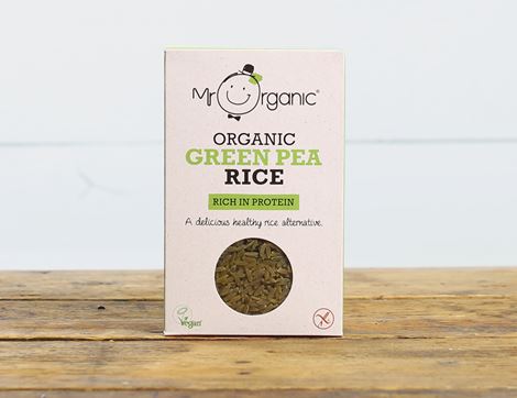 Italian Green Pea Rice, Organic, Mr Organic (250g)