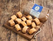 Sausage Rolls, Organic, Lodge Farm Kitchen (450g, pack of 12)