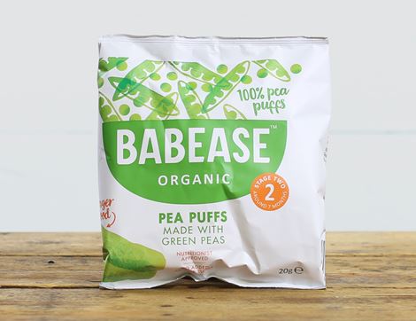 Pea Puffs, Stage 2, Organic, Babease (20g)