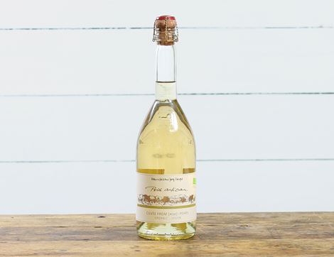 Sparkling Pear Wine, Jorg Geiger Poire Artisan 2%, Organic (75cl)