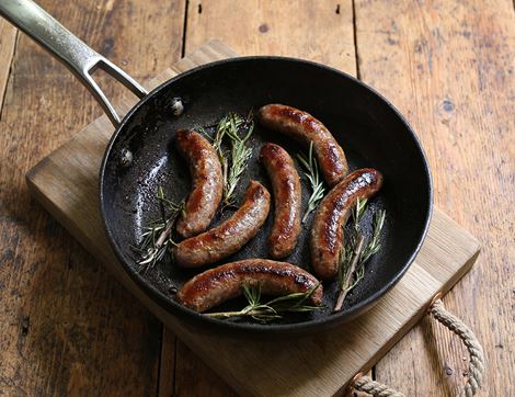 Ruby Veal Itallienne Sausages, Organic, 100% Pasture Fed, Peelham Farm (300g)