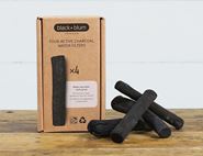 Active Charcoal Water Filter, Black & Blum (pack of 4) 