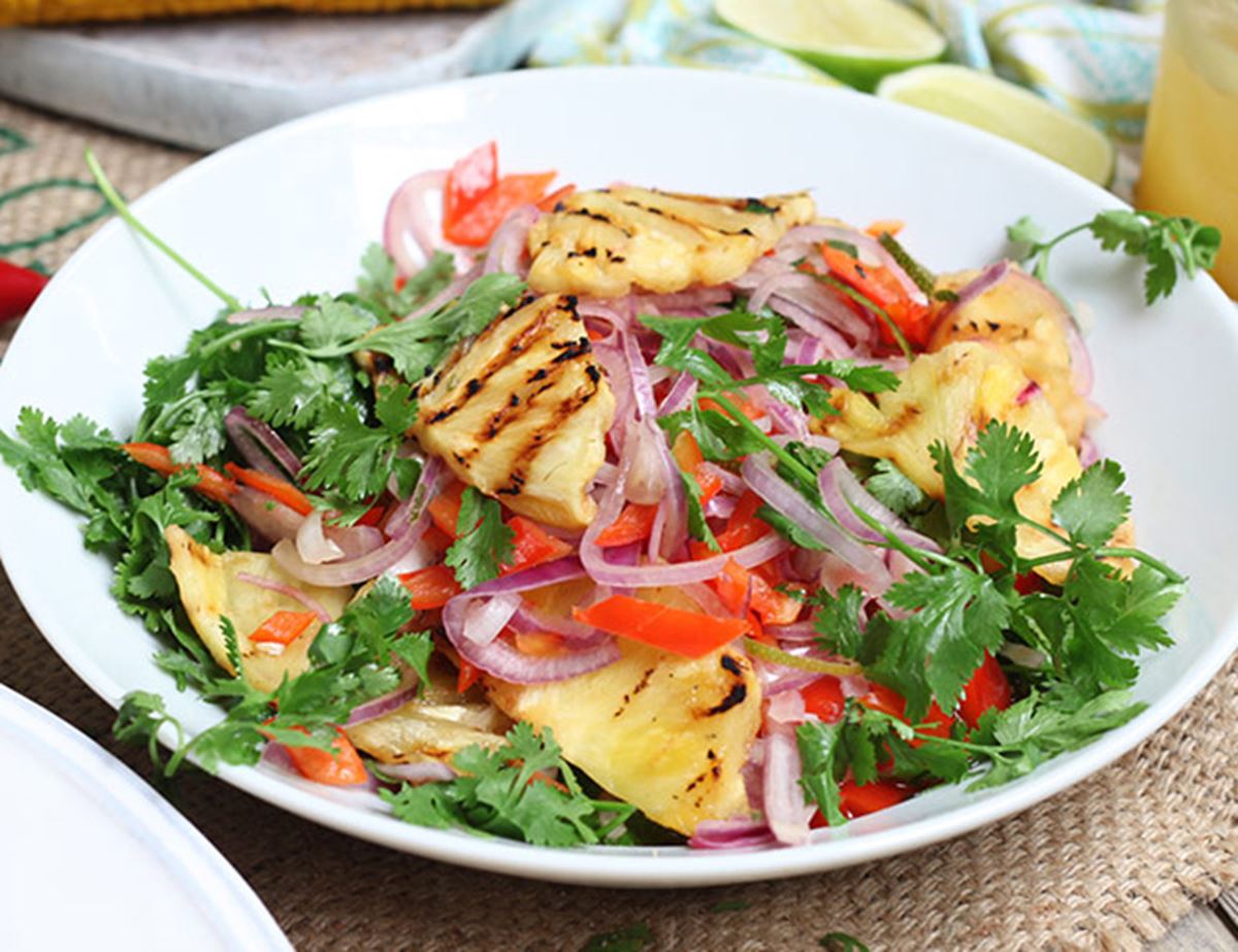 Grilled Pineapple Salsa