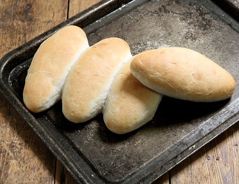 Finger Rolls, Bake at Home, Organic, Authentic Bread Co. (pack of 4)