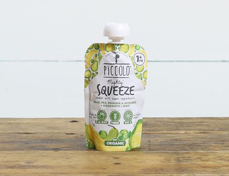 Pear, Pea, Banana & Avocado, Organic, Piccolo (110g)