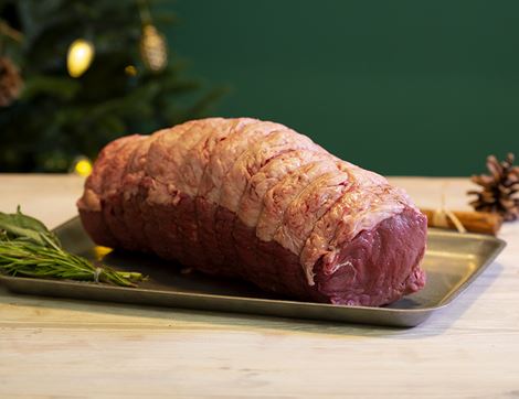 Beef Topside Joint, Boned & Rolled, Organic, Daylesford (3.6kg)
