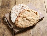 organic garlic and coriander naan bread