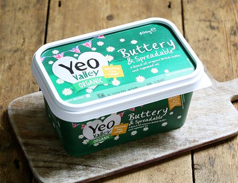 Spreadable Butter, Organic, Yeo Valley (500g)