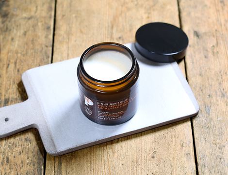 Body Balm, Wild Peppermint & Eucalyptus, Organic, Pinks Boutique (90g)