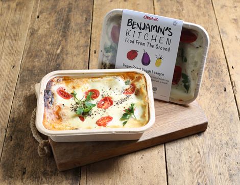 Vegan Roast Veggie Lasagne, Organic, Benjamin's Kitchen (660g)