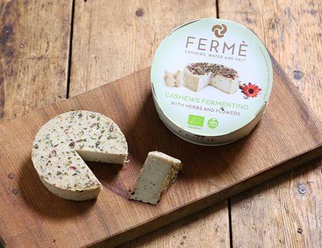 organic ferme fermentino with herbs and flowers casa del fermentino
